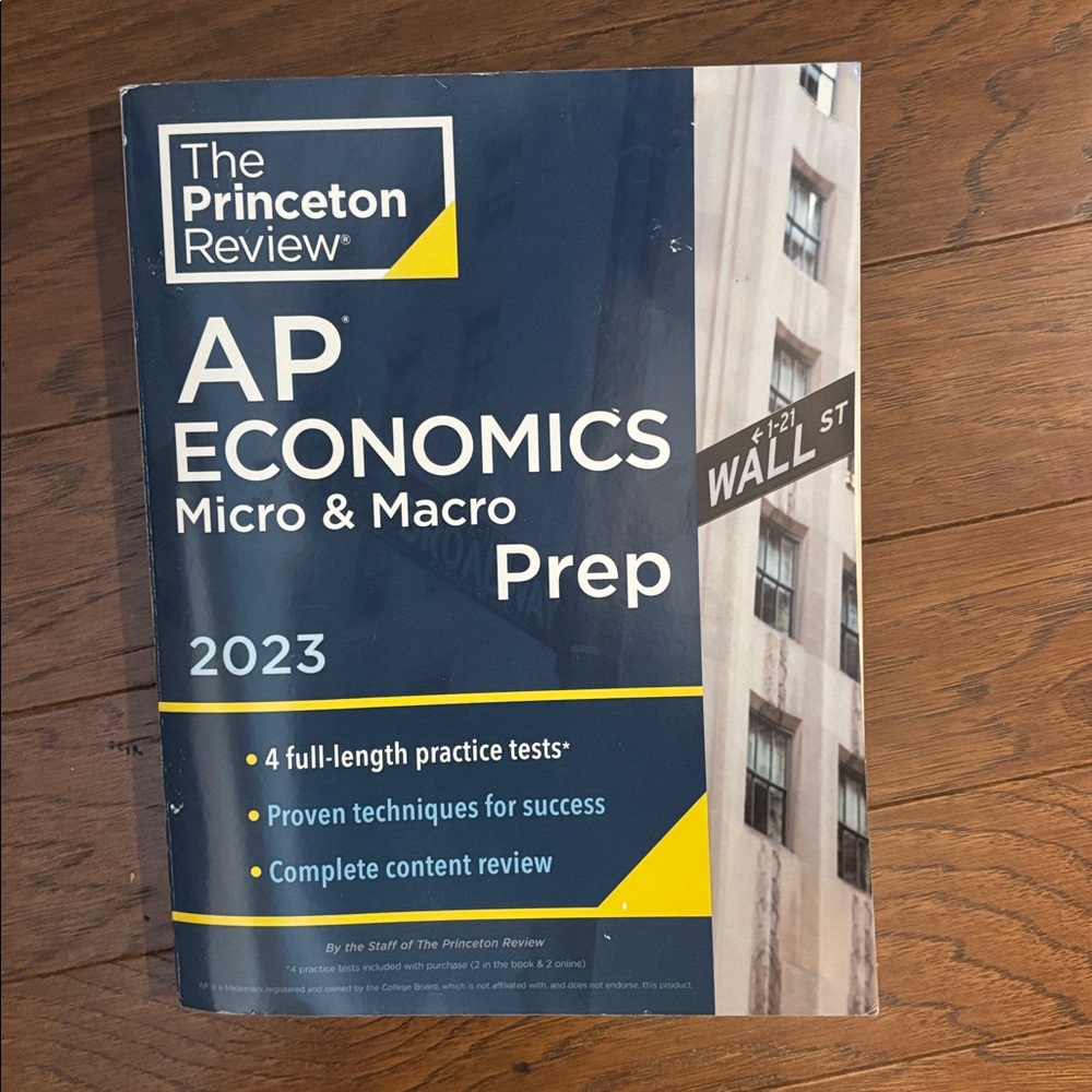 AP Economics Prep Book - Blue and Yellow